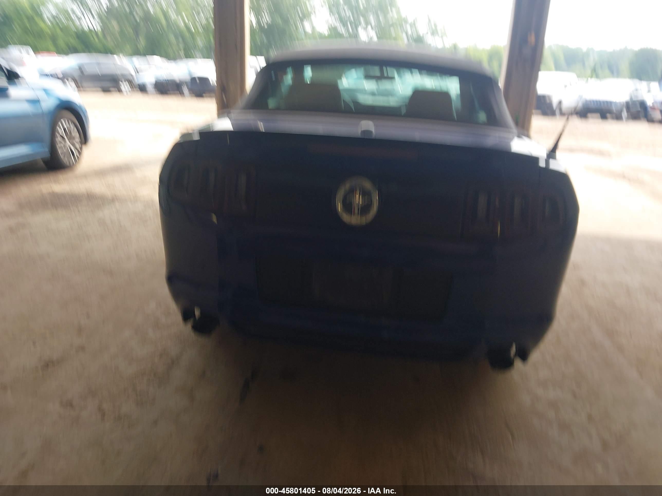 2013 Ford Mustang V6 Premium Blue vin: 1ZVBP8EM3D5243760