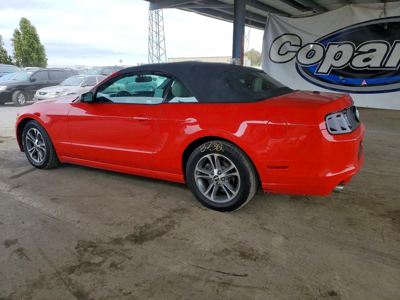 2014 Ford Mustang Red vin: 1ZVBP8EM3E5208279