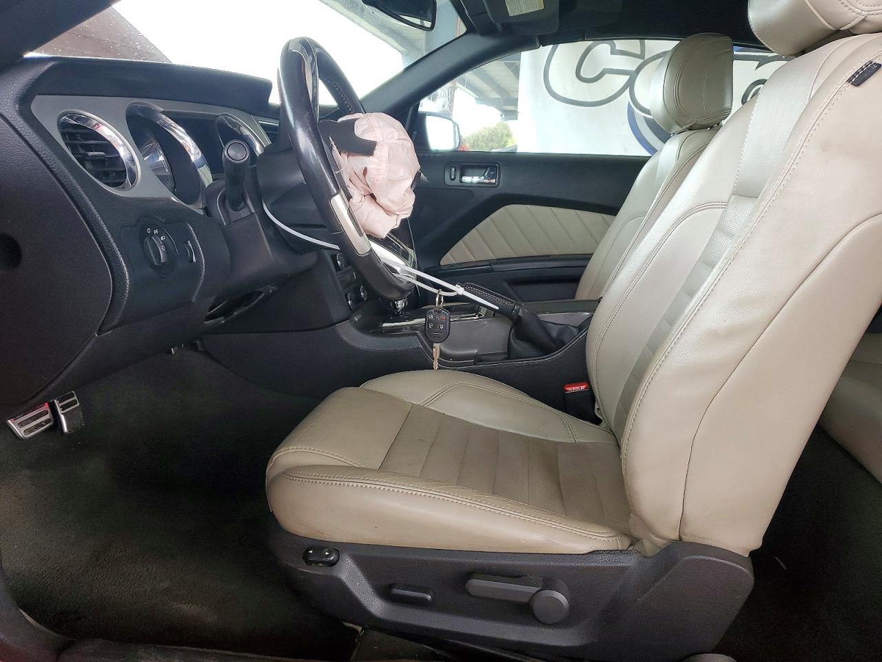 2014 Ford Mustang Red vin: 1ZVBP8EM3E5208279