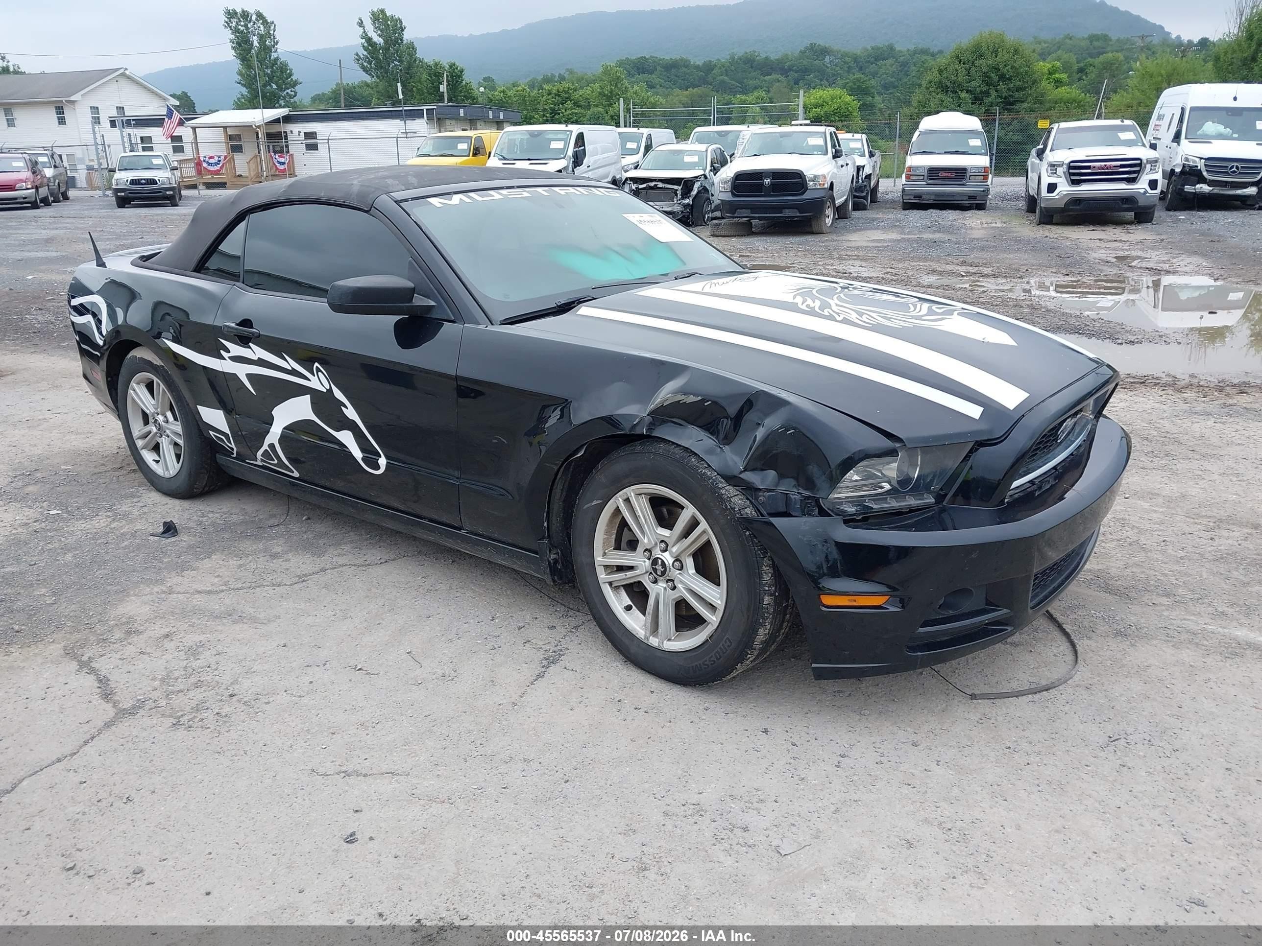 2014 Ford Mustang V6/v6 Premium Black vin: 1ZVBP8EM3E5240410