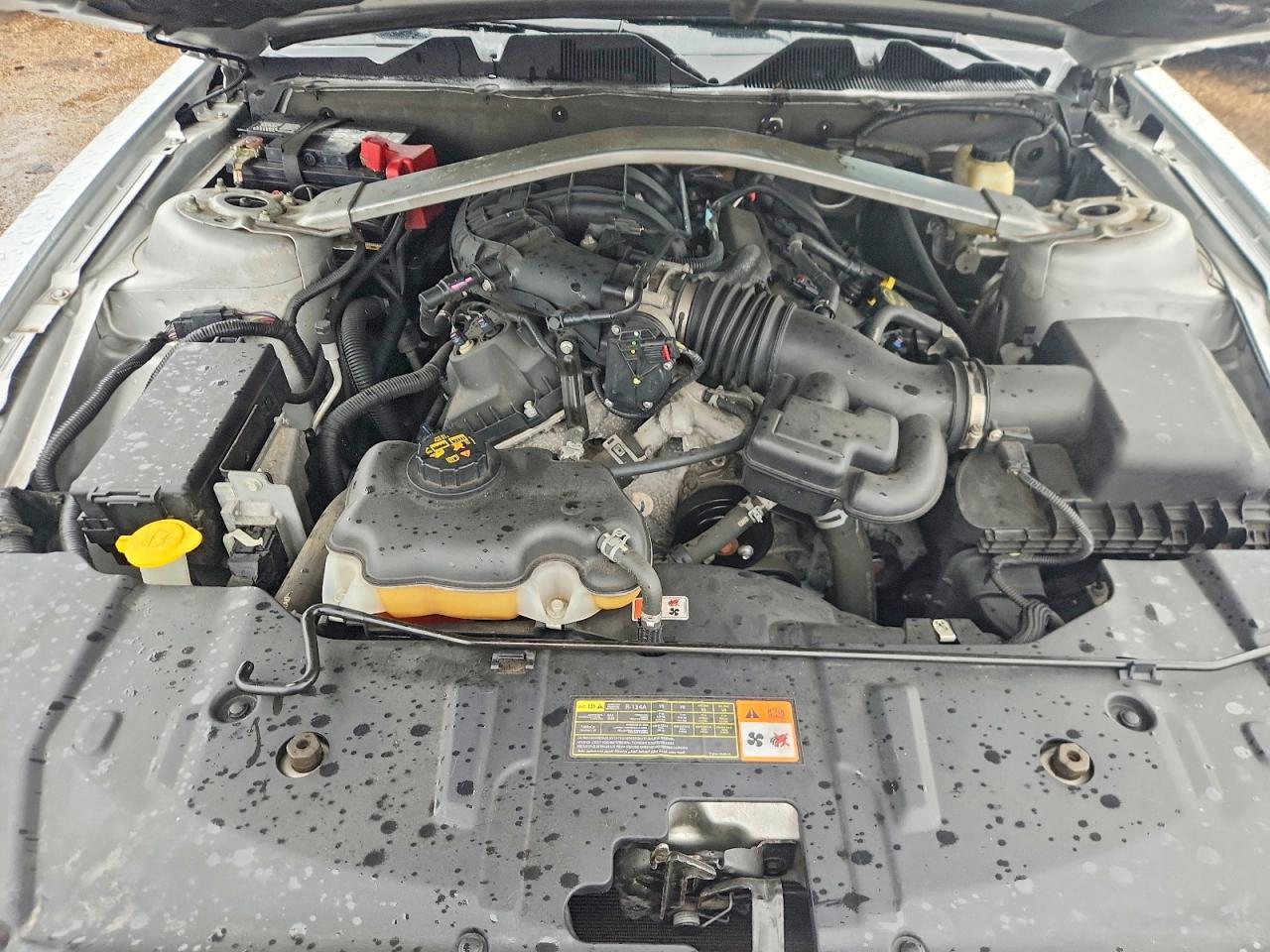 2014 Ford Mustang Серебряный vin: 1ZVBP8EM3E5286089