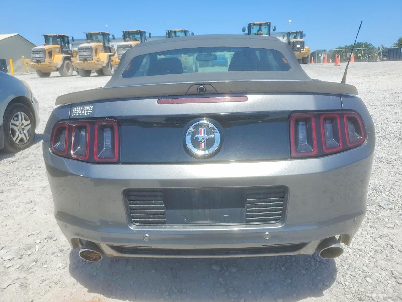 2014 Ford Mustang Gray vin: 1ZVBP8EM3E5324372
