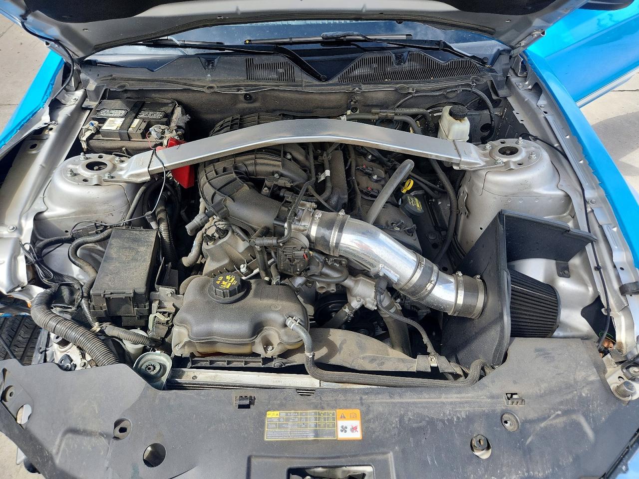 2011 Ford Mustang Blue vin: 1ZVBP8EM4B5115508