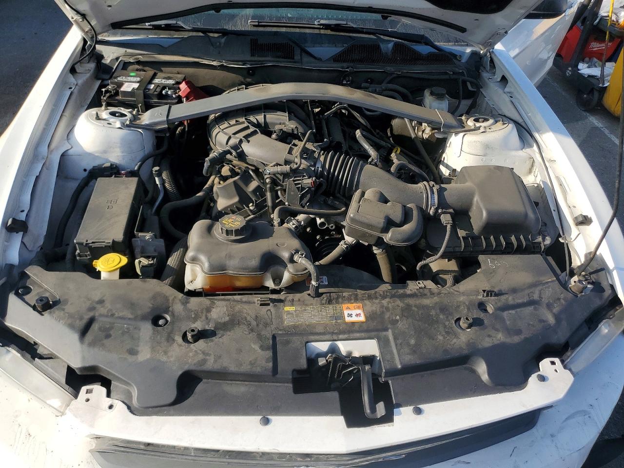 2012 Ford Mustang Белый vin: 1ZVBP8EM4C5237142