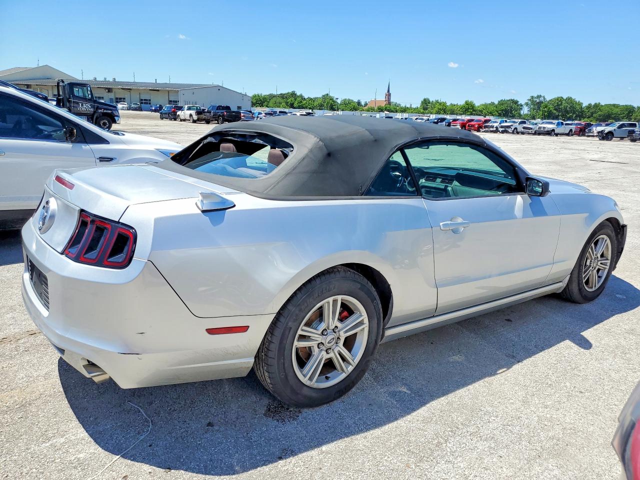 2013 Ford Mustang Gray vin: 1ZVBP8EM4D5227373