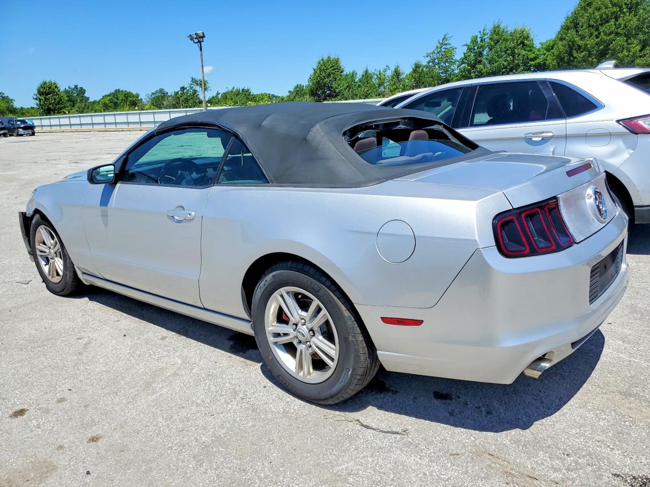 2013 Ford Mustang Gray vin: 1ZVBP8EM4D5227373