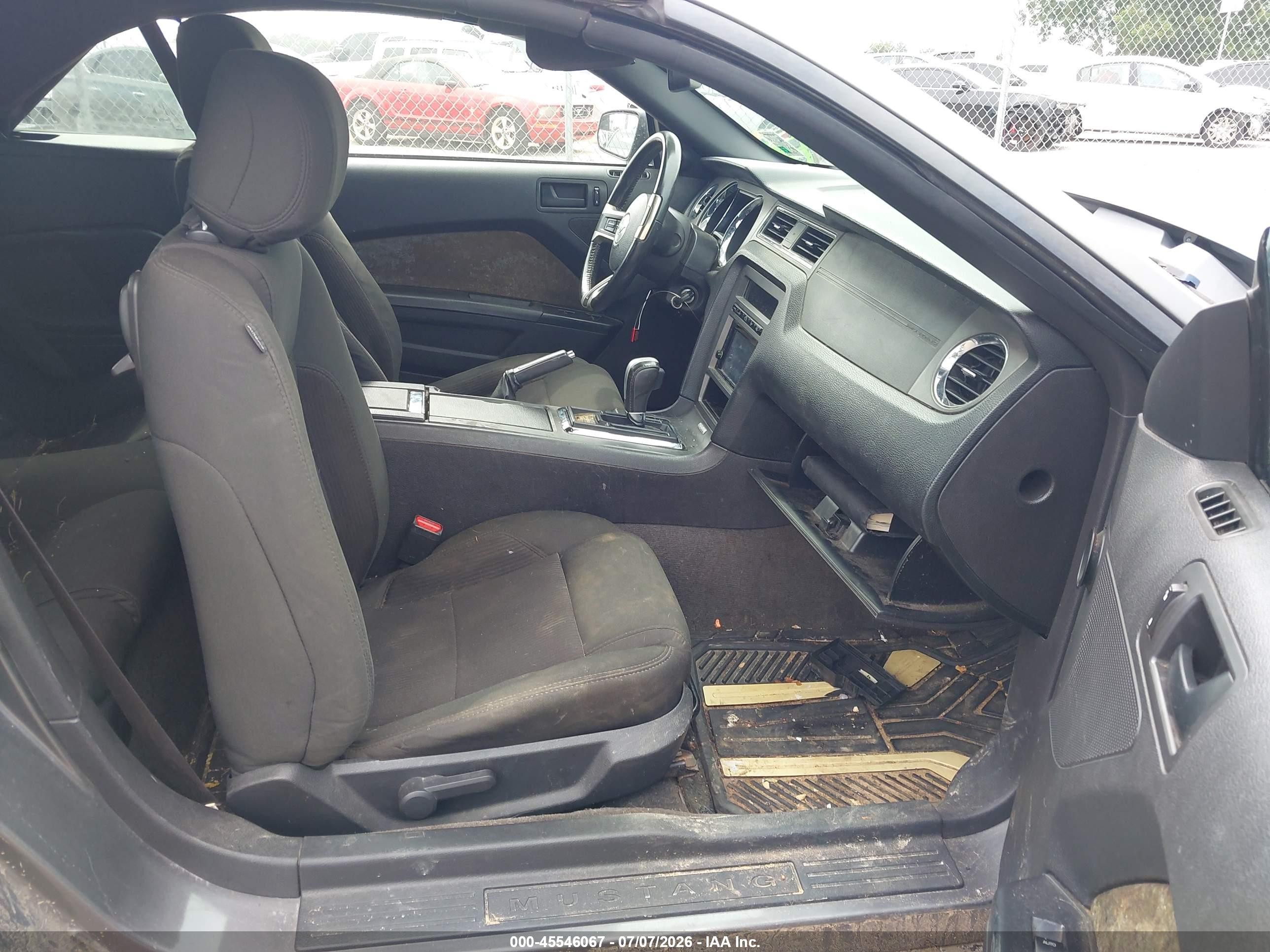 2014 Ford Mustang V6/v6 Premium Серый vin: 1ZVBP8EM4E5292791