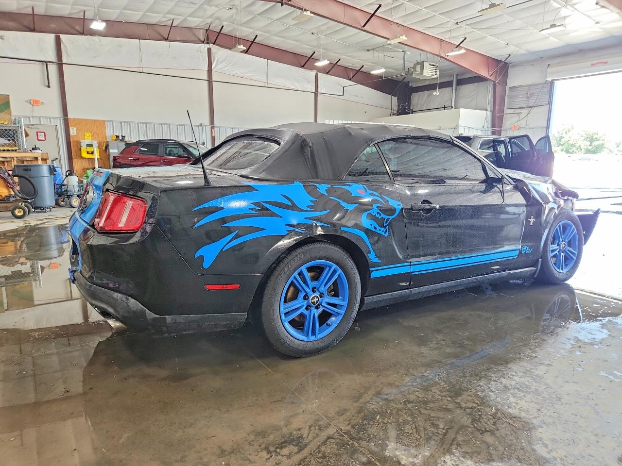 2011 Ford Mustang Black vin: 1ZVBP8EM5B5129059