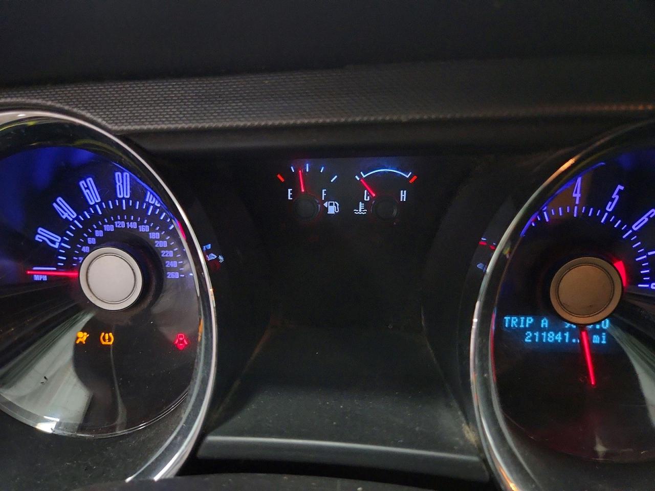 2011 Ford Mustang Black vin: 1ZVBP8EM5B5129059