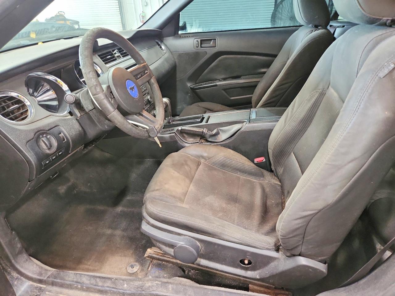 2011 Ford Mustang Black vin: 1ZVBP8EM5B5129059