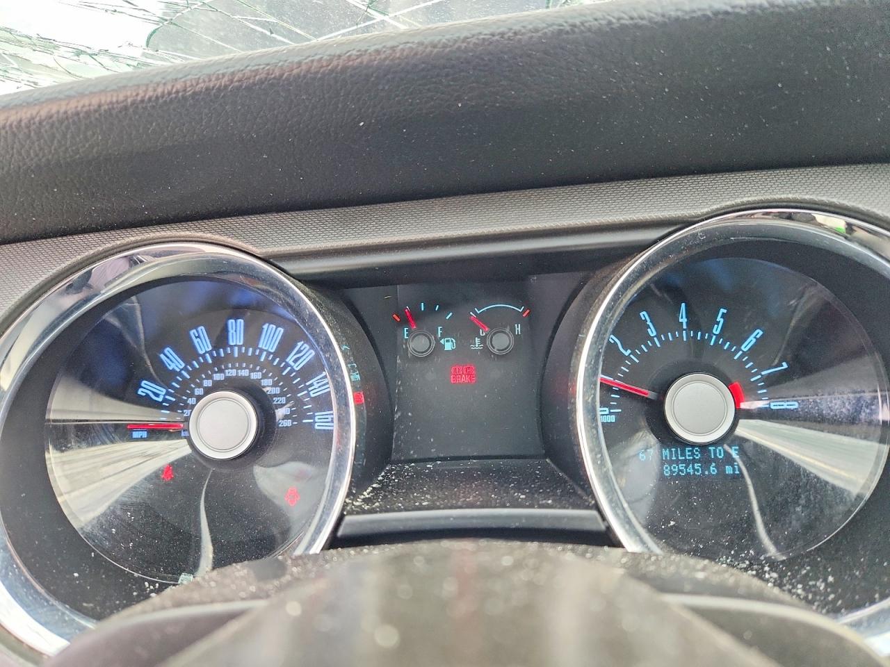 2012 Ford Mustang Blue vin: 1ZVBP8EM5C5201640