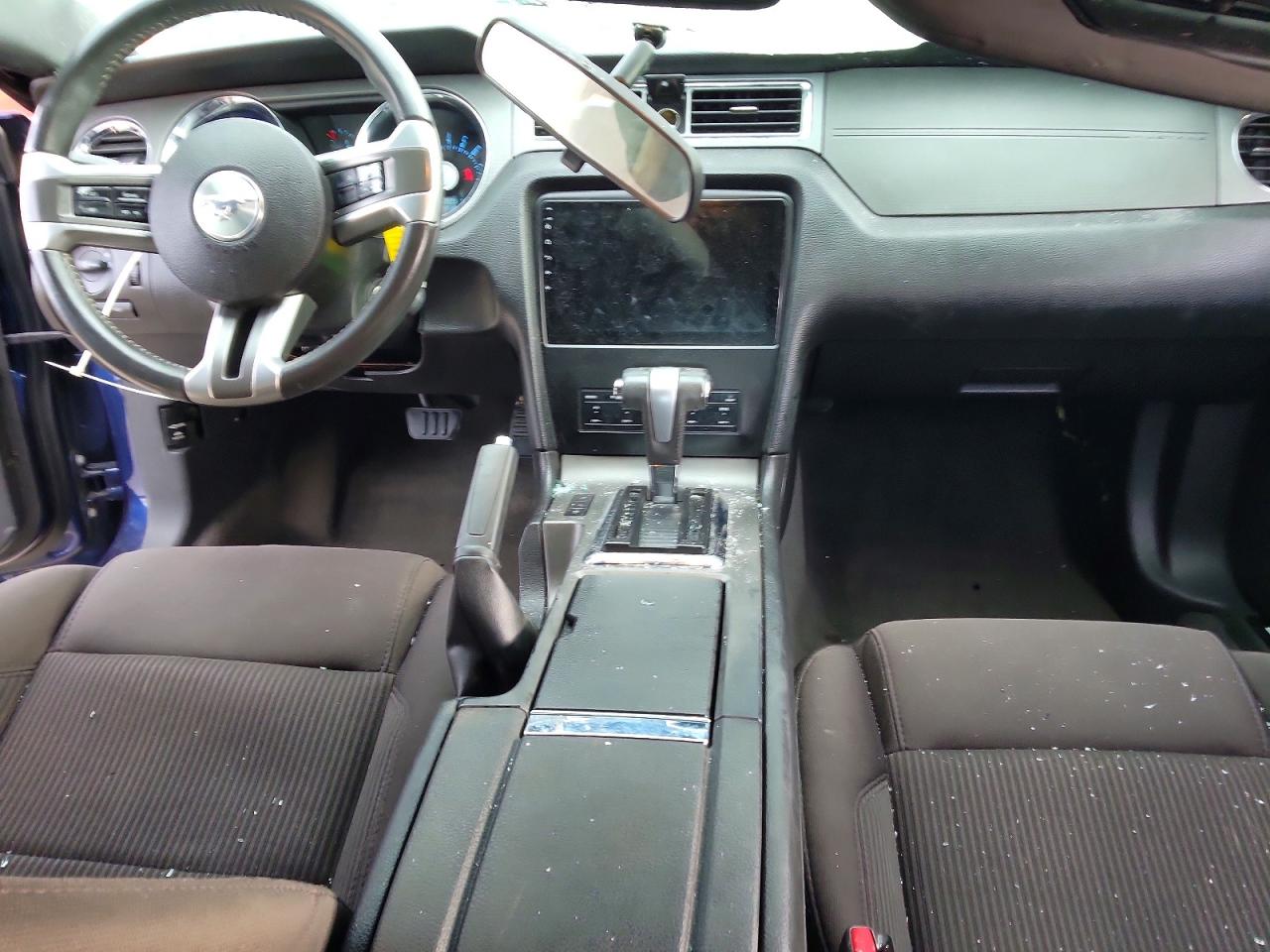 2012 Ford Mustang Blue vin: 1ZVBP8EM5C5201640