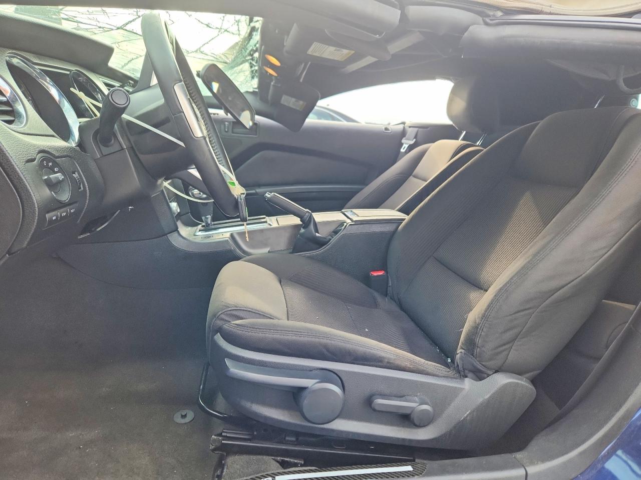 2012 Ford Mustang Blue vin: 1ZVBP8EM5C5201640
