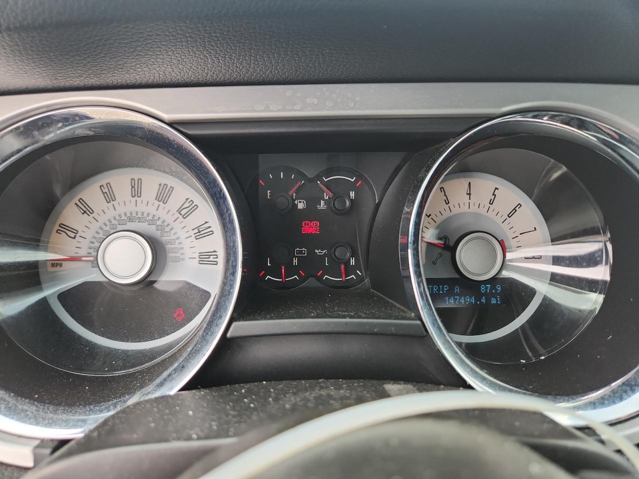 2012 Ford Mustang Blue vin: 1ZVBP8EM5C5211505