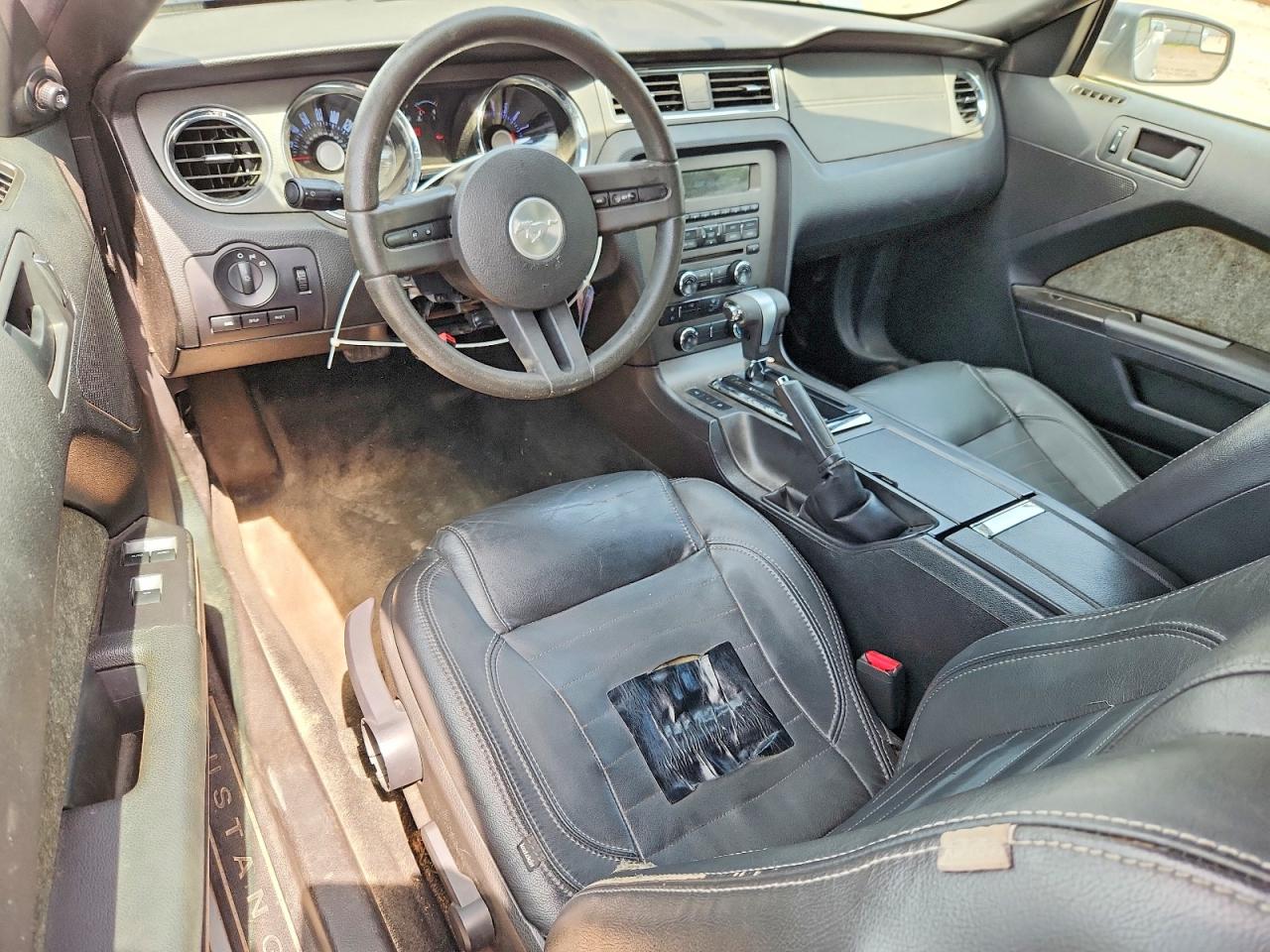 2012 Ford Mustang Silver vin: 1ZVBP8EM5C5257030
