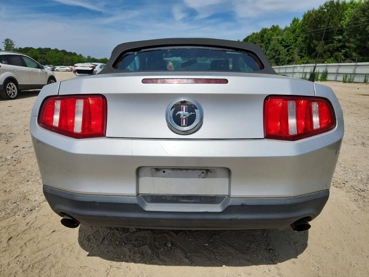 2012 Ford Mustang Silver vin: 1ZVBP8EM5C5257030