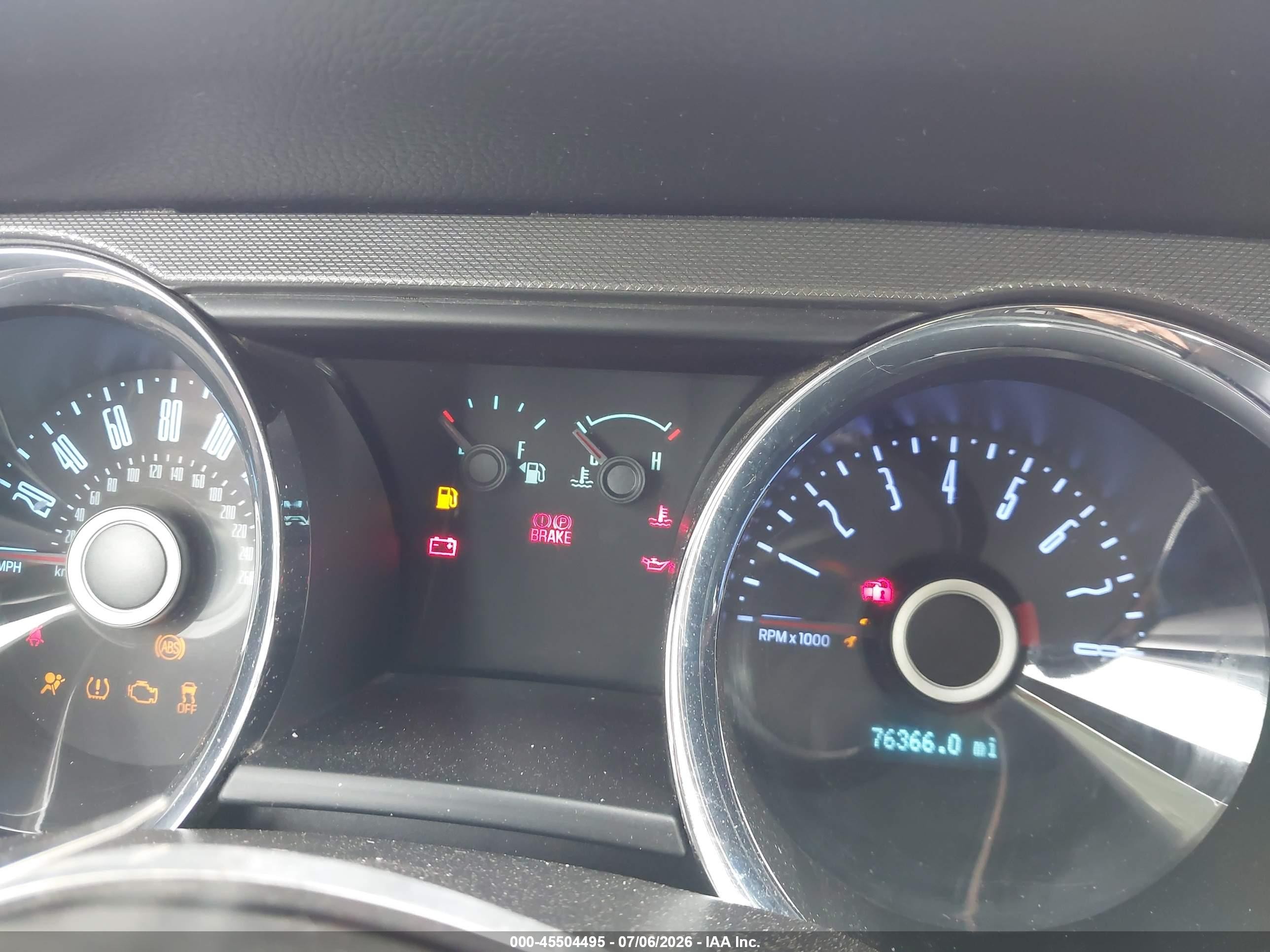 2014 Ford Mustang V6 Blue vin: 1ZVBP8EM5E5224743
