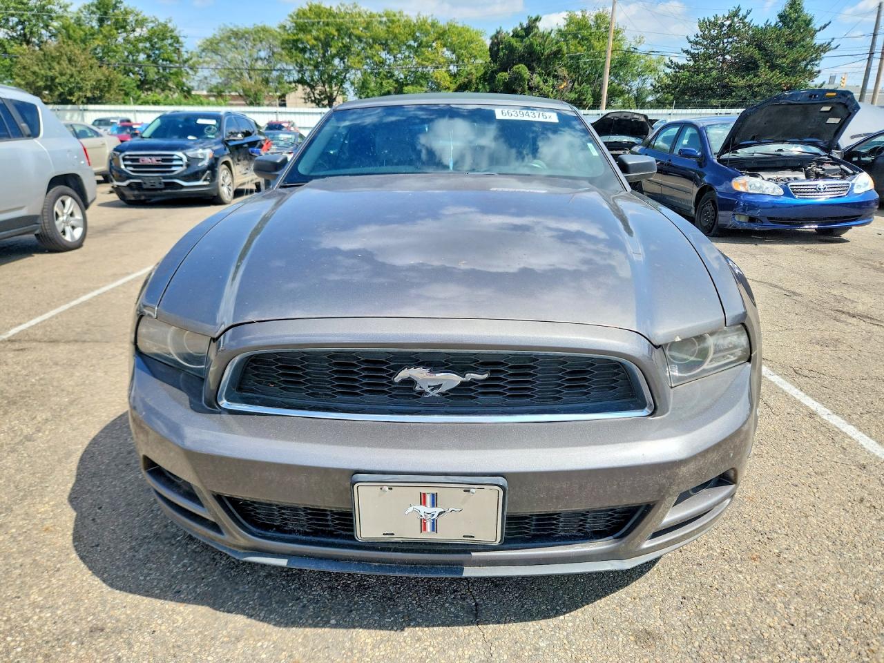 2014 Ford Mustang Gray vin: 1ZVBP8EM5E5229604