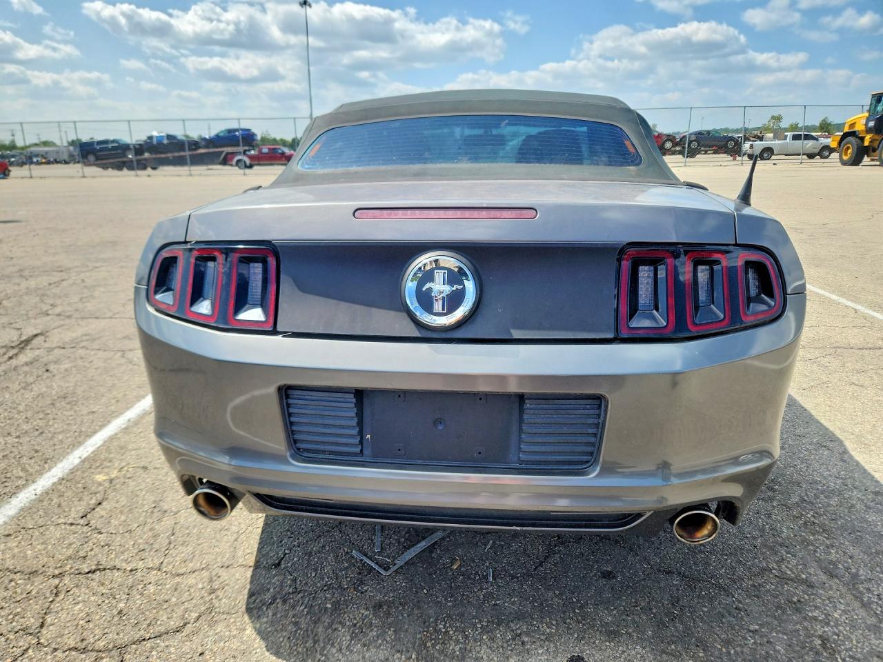 2014 Ford Mustang Gray vin: 1ZVBP8EM5E5229604