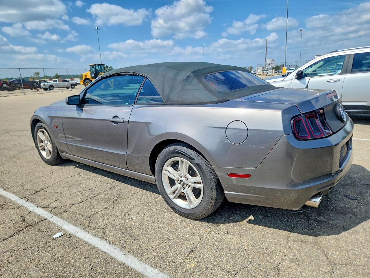 2014 Ford Mustang Gray vin: 1ZVBP8EM5E5229604