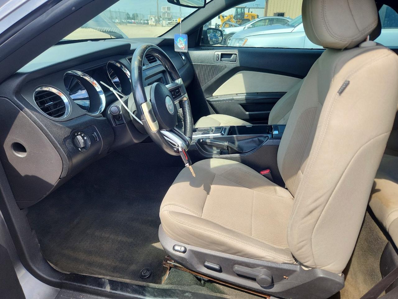 2014 Ford Mustang Gray vin: 1ZVBP8EM5E5229604