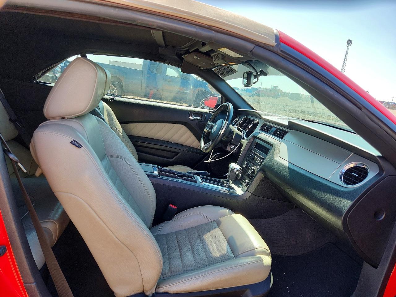 2012 Ford Mustang Красный vin: 1ZVBP8EM6C5212517