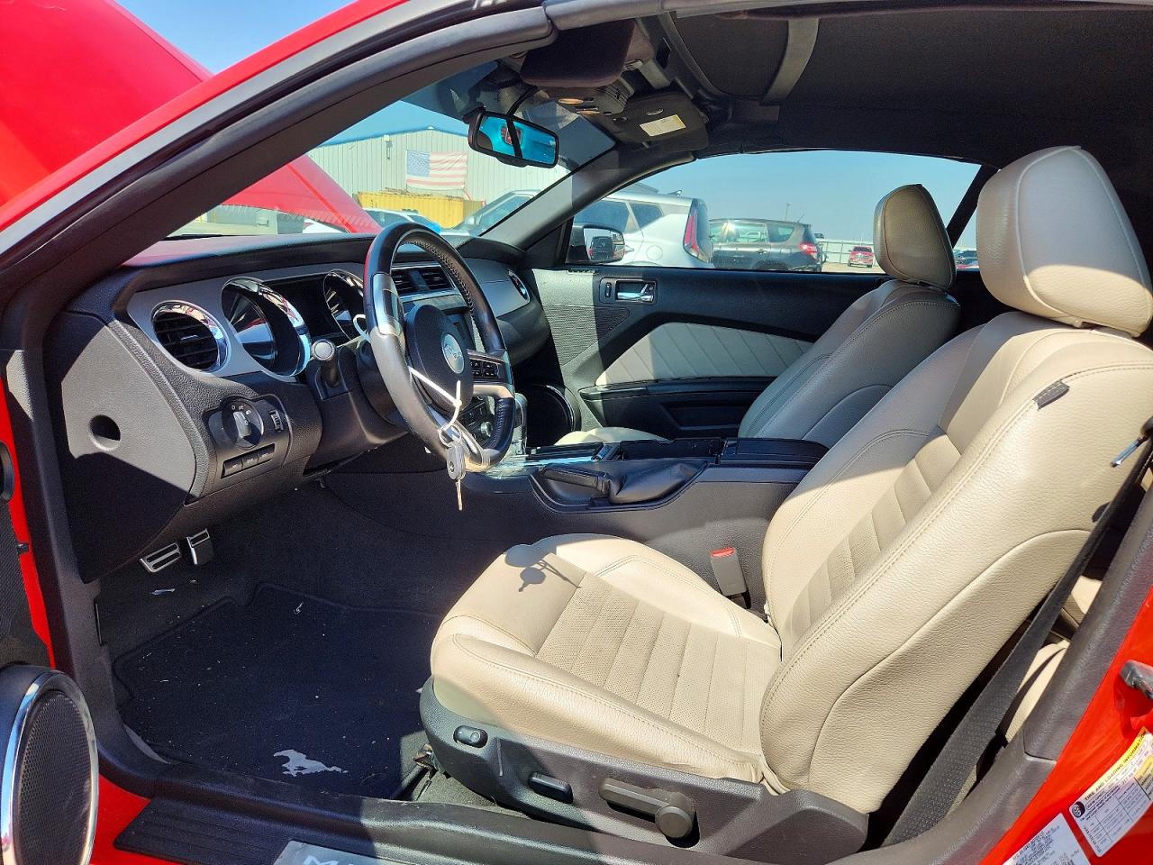 2012 Ford Mustang Красный vin: 1ZVBP8EM6C5212517