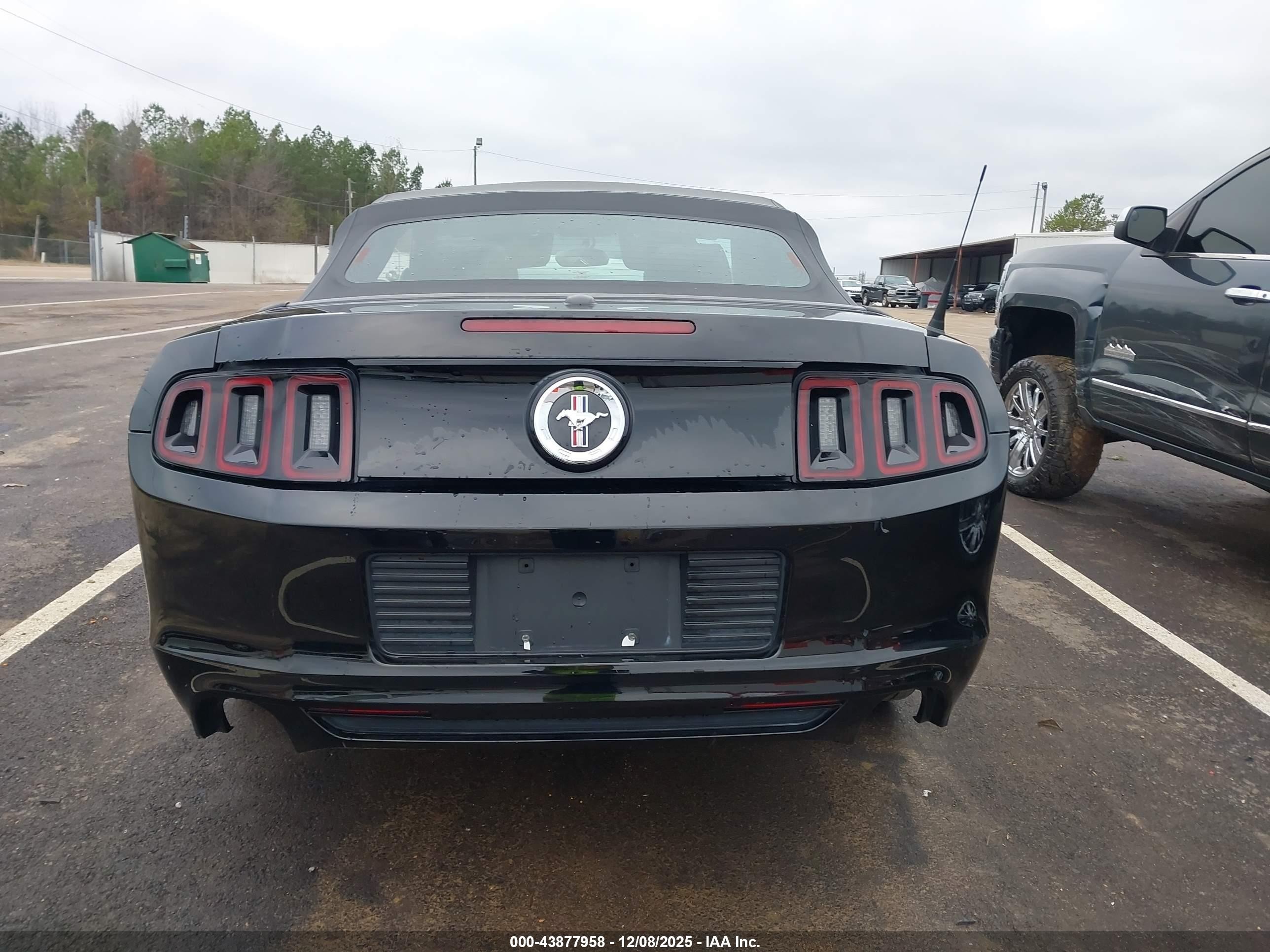 2014 Ford Mustang V6 Premium Черный vin: 1ZVBP8EM6E5205506