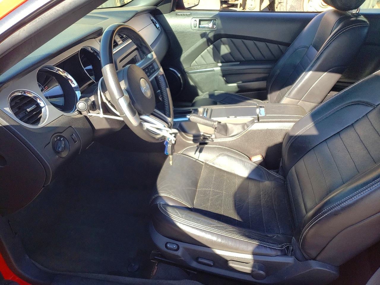 2014 Ford Mustang Red vin: 1ZVBP8EM6E5236173