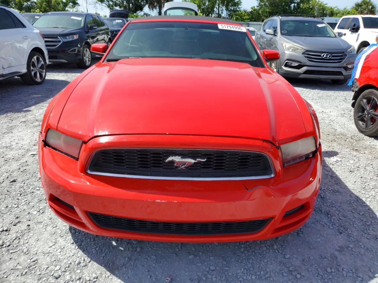 2014 Ford Mustang Red vin: 1ZVBP8EM6E5263535