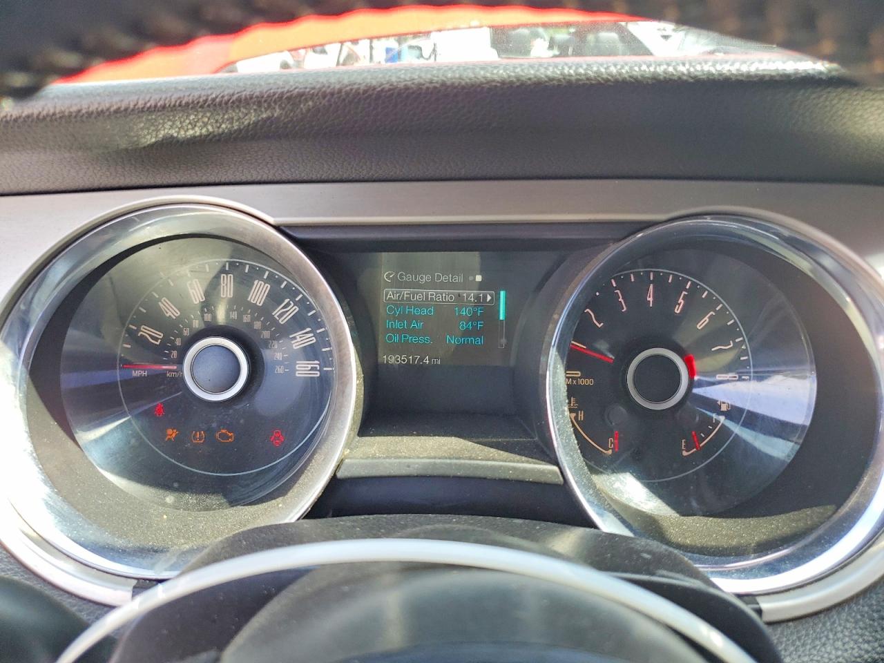 2014 Ford Mustang Red vin: 1ZVBP8EM6E5263535