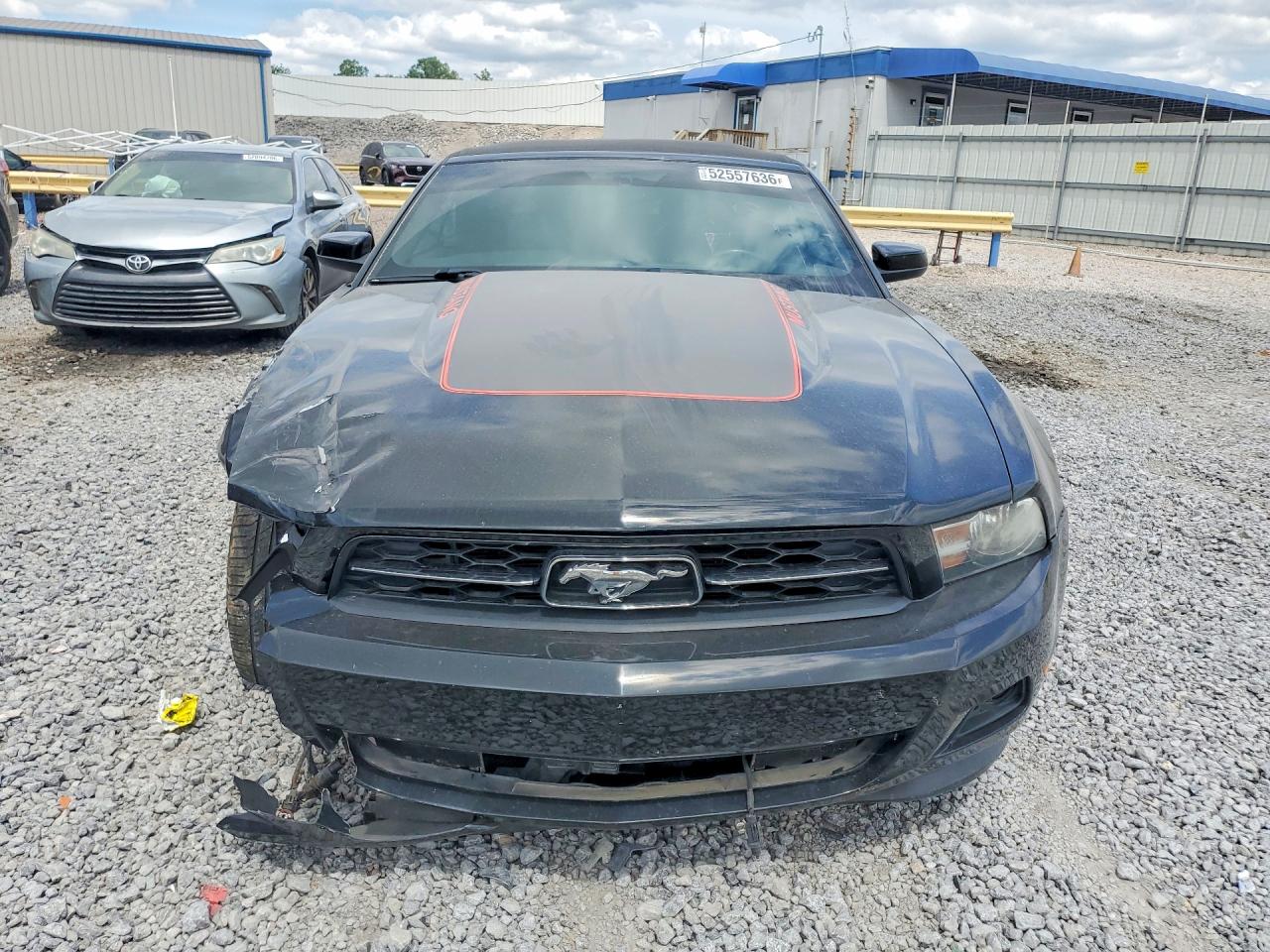 2012 Ford Mustang Черный vin: 1ZVBP8EM7C5244702