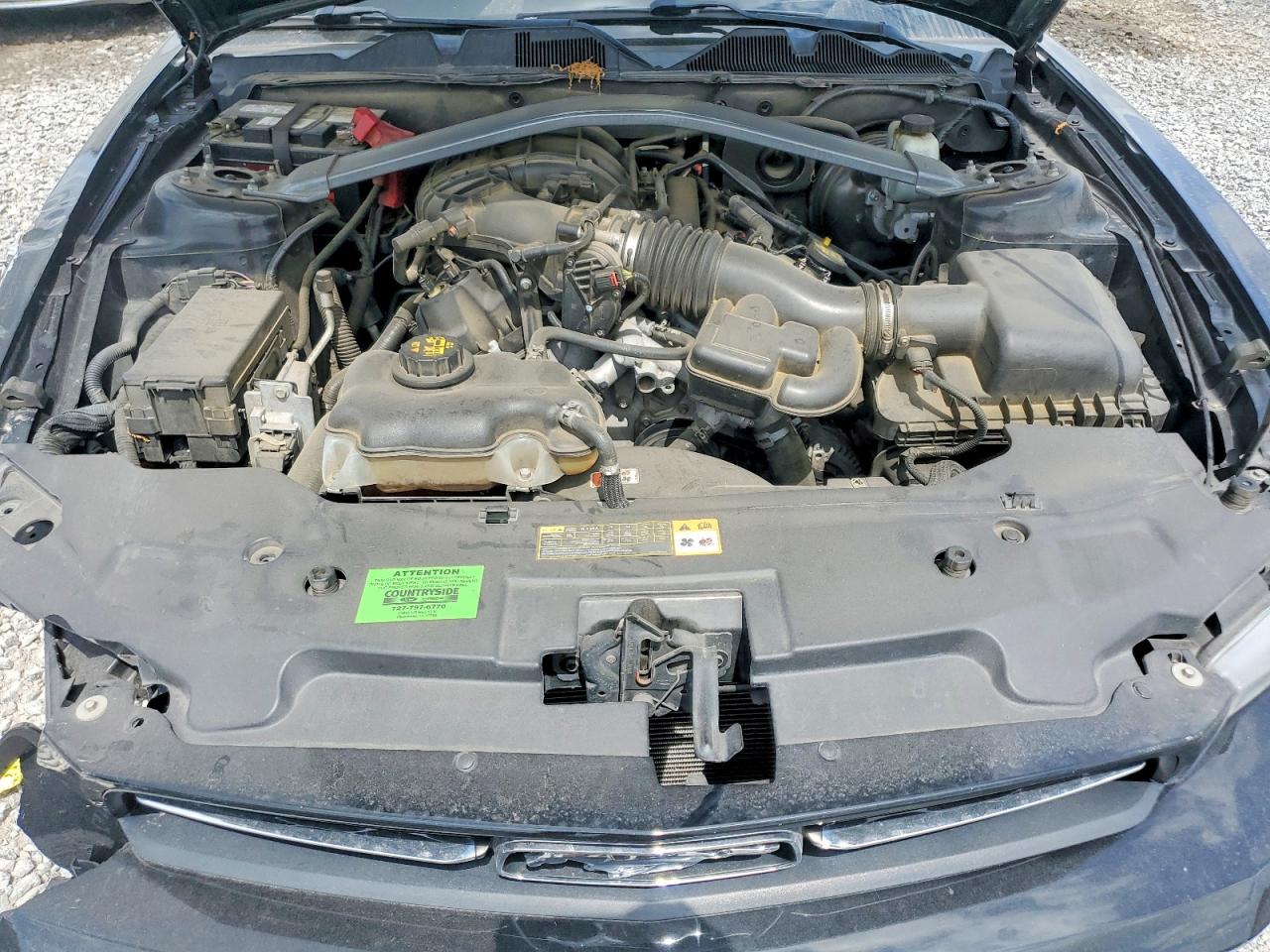2012 Ford Mustang Черный vin: 1ZVBP8EM7C5244702