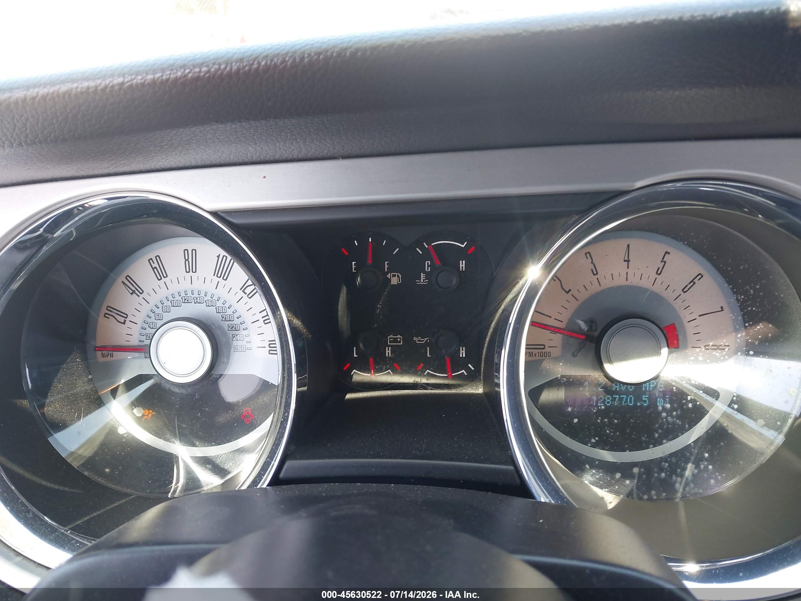 2012 Ford Mustang V6 Premium Blue vin: 1ZVBP8EM7C5282494
