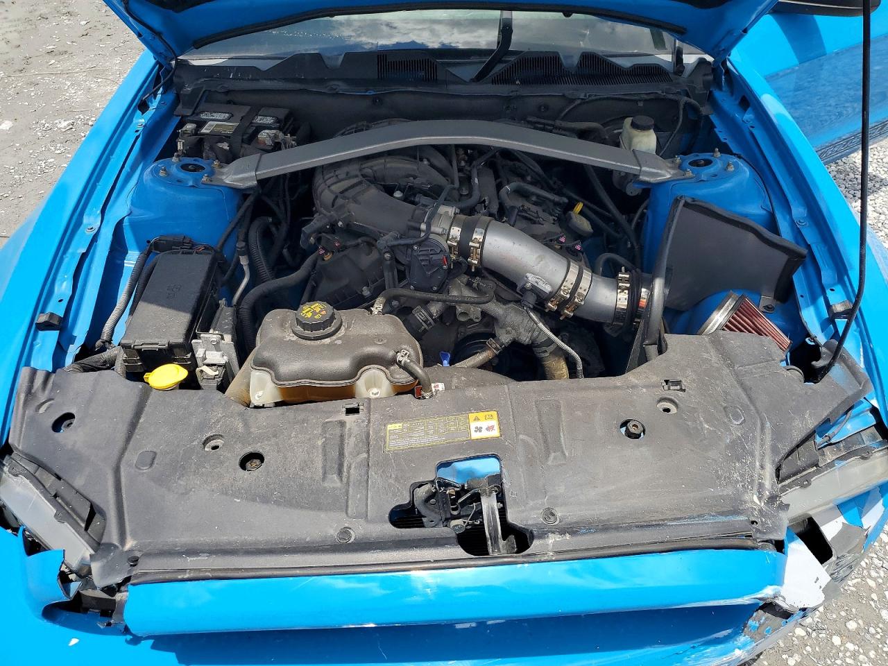 2014 Ford Mustang Blue vin: 1ZVBP8EM7E5220225