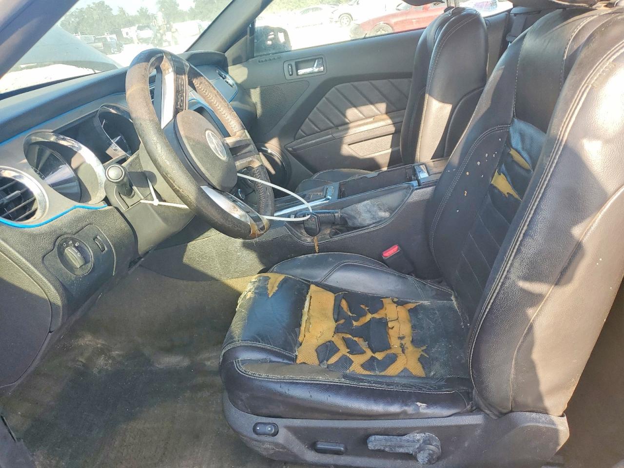 2014 Ford Mustang Серый vin: 1ZVBP8EM7E5231869
