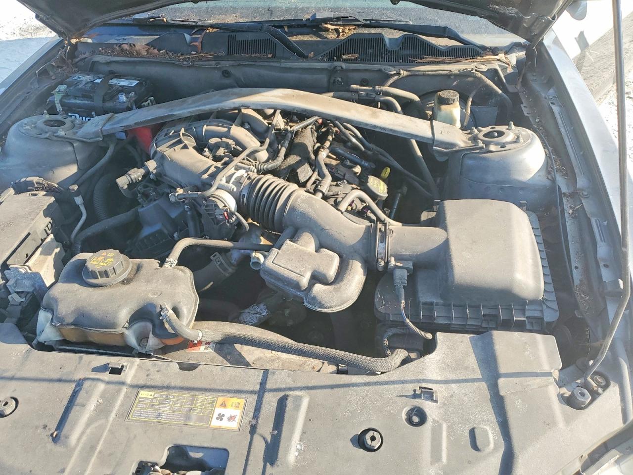 2014 Ford Mustang Серый vin: 1ZVBP8EM7E5231869
