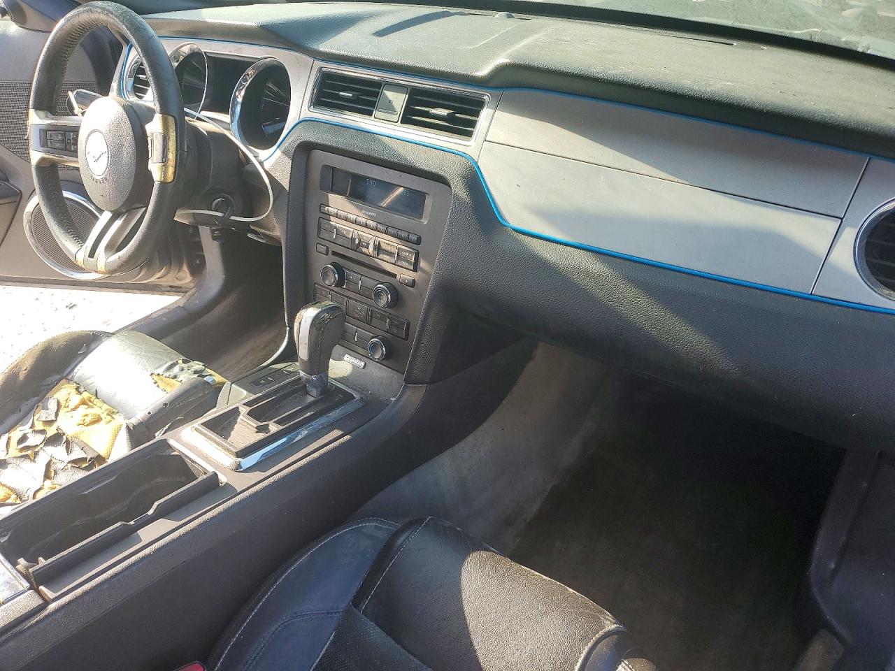 2014 Ford Mustang Серый vin: 1ZVBP8EM7E5231869