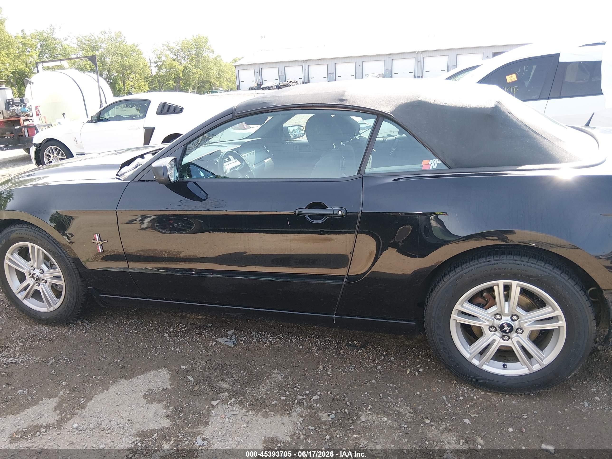 2014 Ford Mustang V6 Black vin: 1ZVBP8EM7E5232102