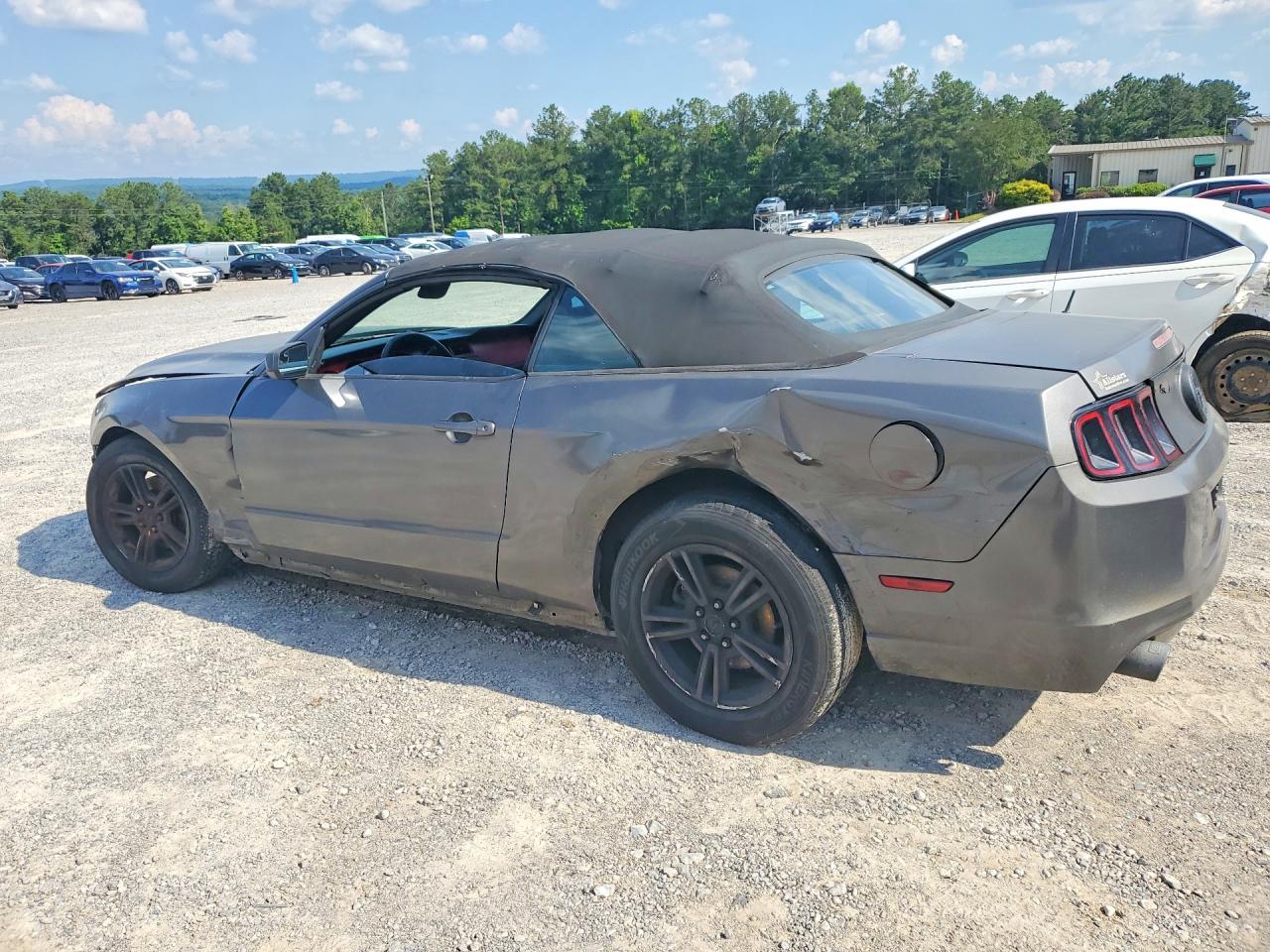 2014 Ford Mustang Gray vin: 1ZVBP8EM7E5263611