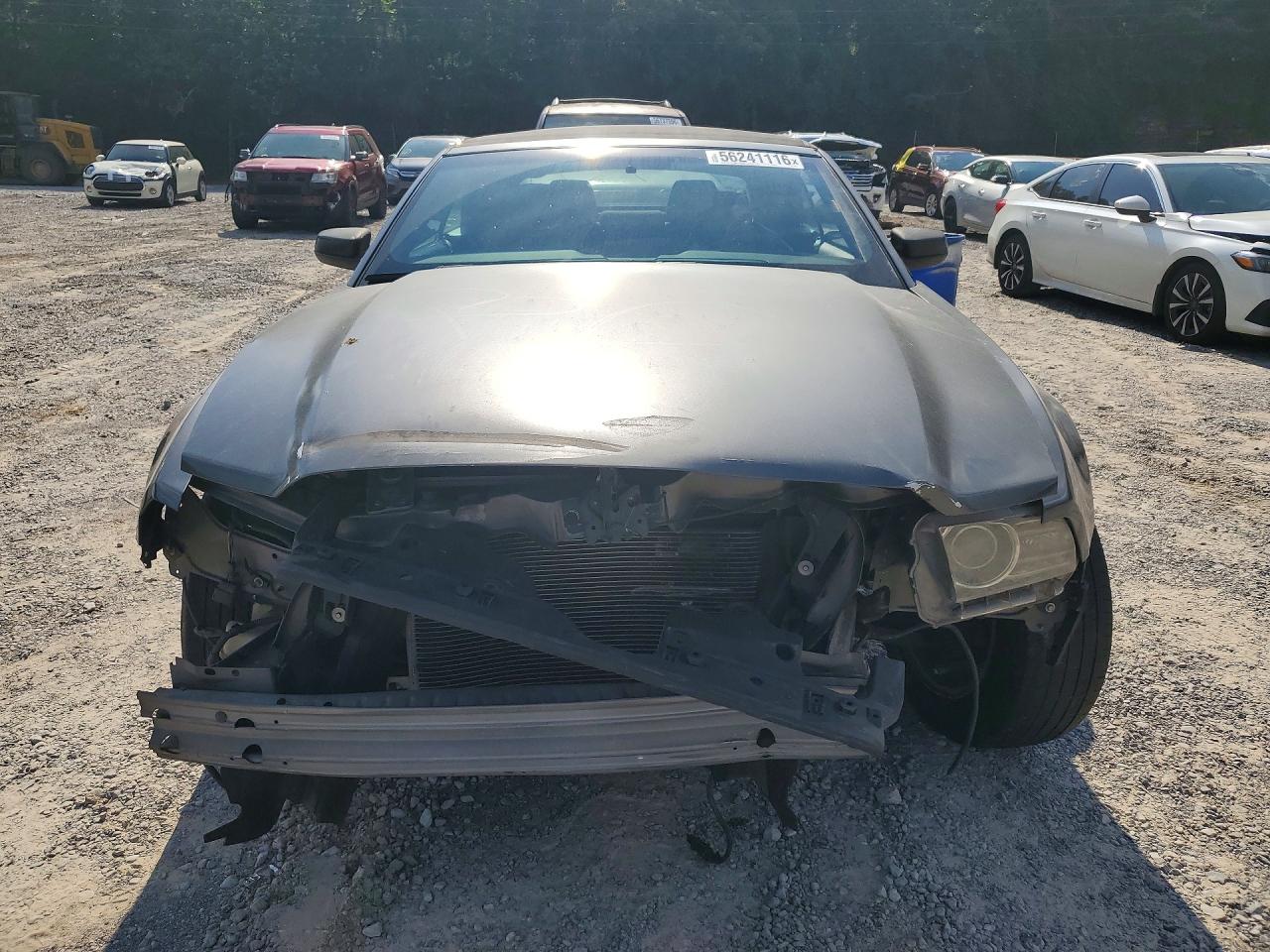 2014 Ford Mustang Gray vin: 1ZVBP8EM7E5263611