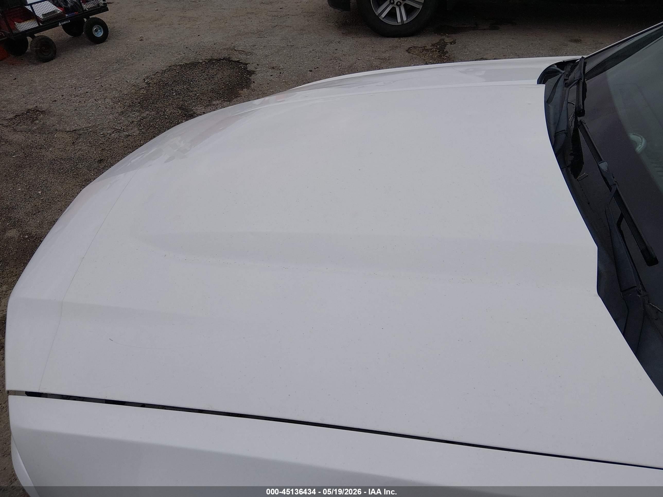2011 Ford Mustang V6 White vin: 1ZVBP8EM8B5138239