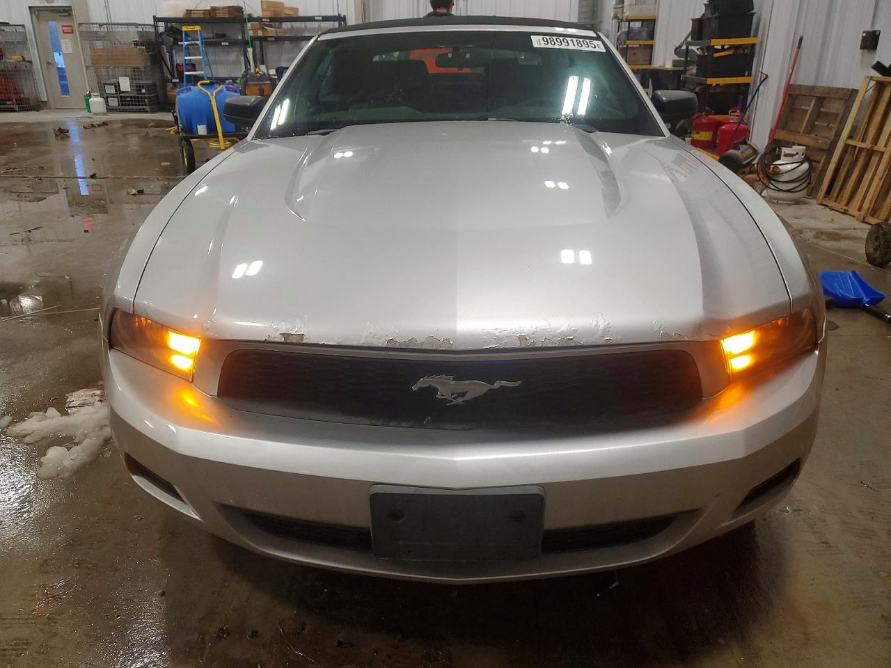 2012 Ford Mustang Silver vin: 1ZVBP8EM8C5241176