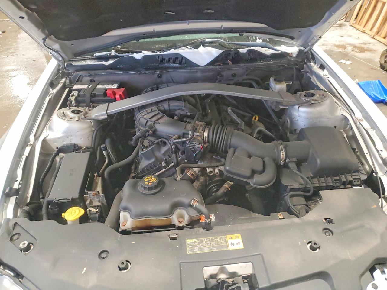 2012 Ford Mustang Silver vin: 1ZVBP8EM8C5241176