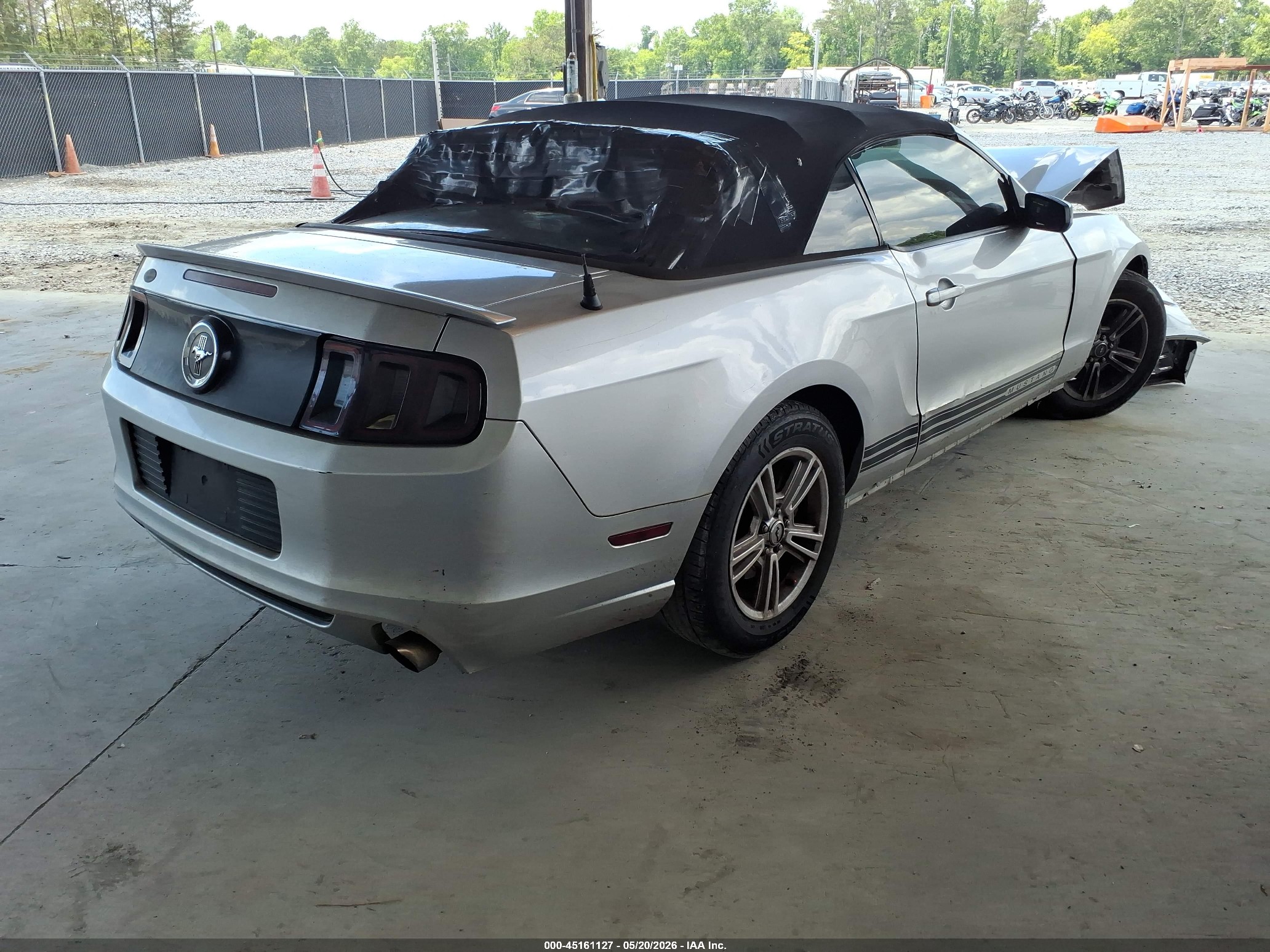 2013 Ford Mustang V6 Gray vin: 1ZVBP8EM8D5242037