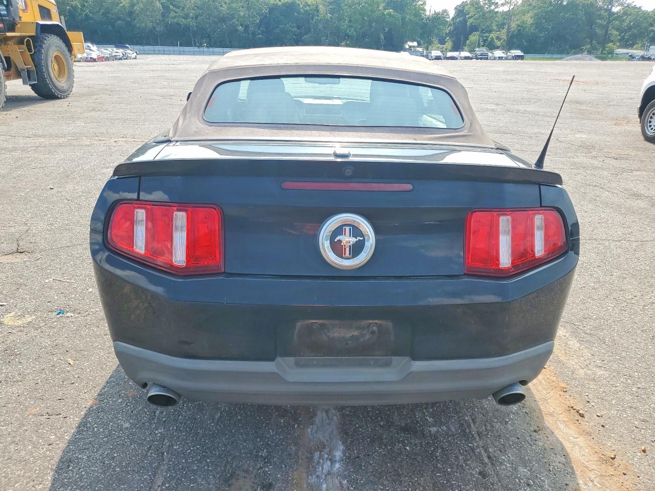2011 Ford Mustang Black vin: 1ZVBP8EM9B5123930