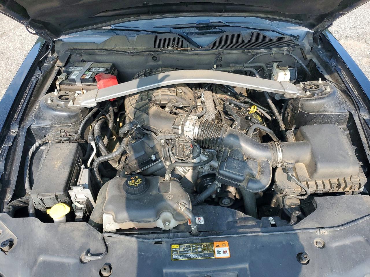 2011 Ford Mustang Black vin: 1ZVBP8EM9B5123930