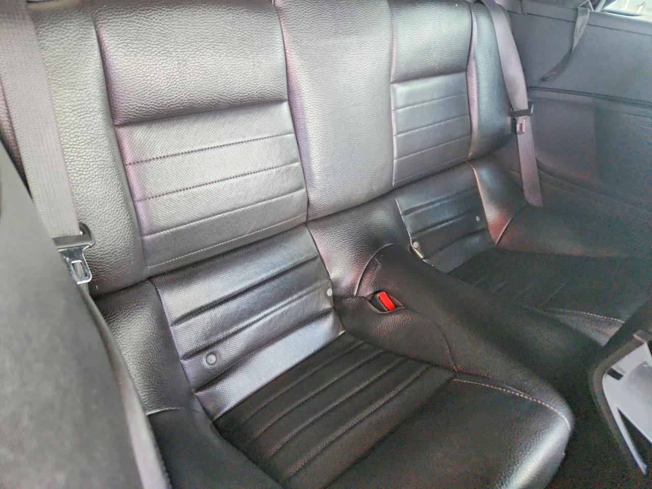 2012 Ford Mustang Black vin: 1ZVBP8EM9C5230624