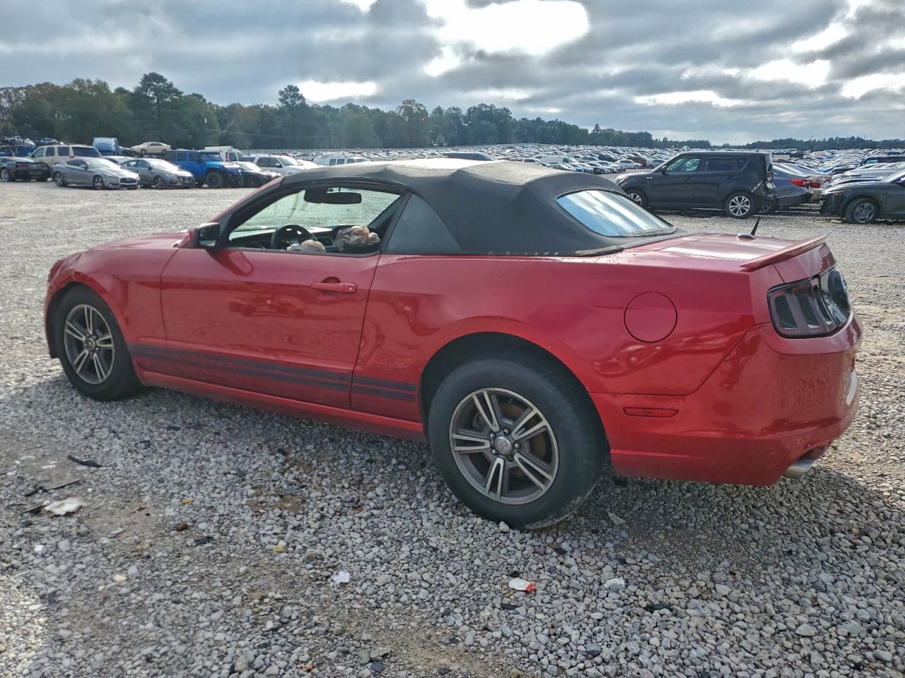 2013 Ford Mustang Красный vin: 1ZVBP8EM9D5204459