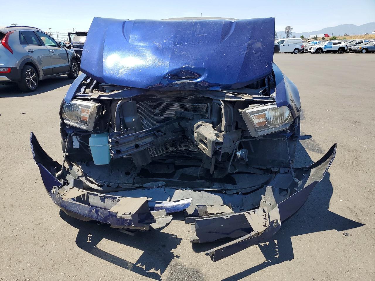 2011 Ford Mustang Blue vin: 1ZVBP8EMXB5169136